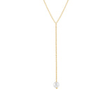 White Dreams, 14K Gold Necklace