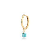 Shining Dot, 14K Gold Earring (Sold INDIVIDUALLY)