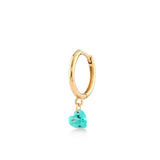 Shining Heart | Gold Earring (Sold INDIVIDUALLY)