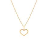 Heart, 14K Gold Necklace