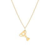 Champion Cup, 14K Gold Necklace