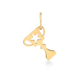 Champion Cup, 14K Gold Pendant