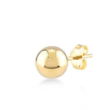 Ball, 14K Gold Earring (Sold INDIVIDUALLY)
