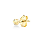 Shiny Ball, 14K Gold Earring (Sold INDIVIDUALLY)
