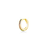 Helix Hoop 8,0 mm (18 Gauge), 14K Gold Piercing (Sold INDIVIDUALLY)