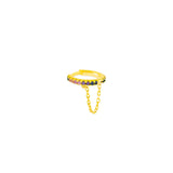 Helix Hoop 8,0 mm (18 Gauge), 14K Gold Piercing (Sold INDIVIDUALLY)