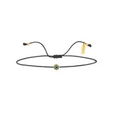 Venus, 14K Gold Bracelet With String