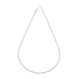 Cubic, Sterling Silver Necklace Chain