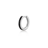 Huggie Hoop, Sterling Silver Earring (Sold INDIVIDUALLY)