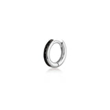 Huggie Hoop, Sterling Silver Earring (Sold INDIVIDUALLY)