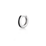 Huggie Hoop, Sterling Silver Earring (Sold INDIVIDUALLY)