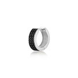Huggie Hoop, Sterling Silver Earring (Sold INDIVIDUALLY)
