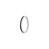 Huggie Hoop, Sterling Silver Earring (Sold INDIVIDUALLY)