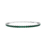 Serena, Sterling Silver Tennis Bracelet