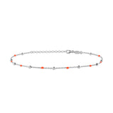 Dots, Sterling Silver Chain