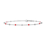 Dots, Sterling Silver Chain