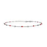 Dots, Sterling Silver Chain