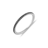 Eternity Ring, Sterling Silver Ring