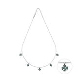 Good Luck Kisses | Sterling Silver Necklace