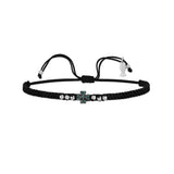 Good Luck Kiss, Sterling Silver Bracelet (String)