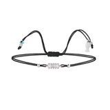 All Day, Sterling Silver Bracelet (String)