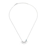 Vibrant, Sterling Silver Necklace