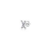 Kiss, Sterling Silver Earring (Sold INDIVIDUALLY)