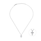 Cross, Sterling Silver Necklace