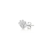 Eyeful, Sterling Silver Earring (Sold INDIVIDUALLY)