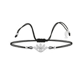Eyeful, Sterling Silver Bracelet (String)