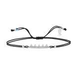 Crown, Sterling Silver Bracelet (String)