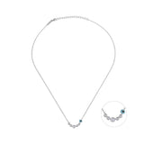 Glint Line, Sterling Silver Necklace