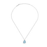 Jewel Eye Amorphose | Sterling Silver Necklace