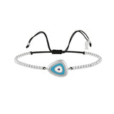 Jewel Eye Amorphose, Sterling Silver Bracelet (String)