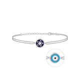 Star Jewel Eye | Sterling Silver Bracelet