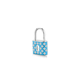 Padlock, Sterling Silver Earring (Sold INDIVIDUALLY)