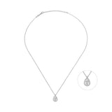 Mini Entourage Drop, Sterling Silver Necklace