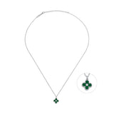 Clover, Sterling Silver Necklace