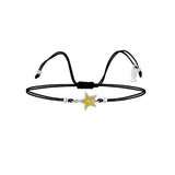 Star, Sterling Silver Bracelet (String)