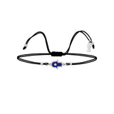 Hamsa, Sterling Silver Bracelet (String)