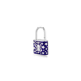 Padlock, Sterling Silver Earring (Sold INDIVIDUALLY)