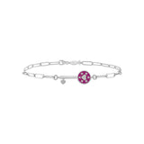 Key, Sterling Silver Bracelet