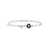 Key, Sterling Silver Bracelet
