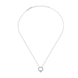 Ginger, Sterling Silver Necklace