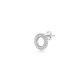 Debra, Sterling Silver Earring (Sold INDIVIDUALLY)