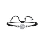 Mahsa, Sterling Silver Bracelet (String)