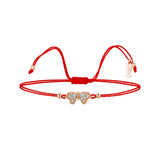 Butterfly, Sterling Silver Bracelet (String)