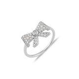 Bow, Sterling Silver Ring