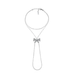 Bow, Sterling Silver Shahmaran