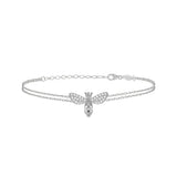 Queen Bee, Sterling Silver Bracelet